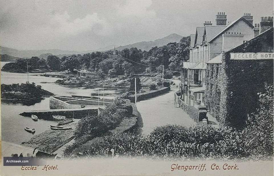 The Eccles Hotel, Glengarriff — early 1900s postcard
